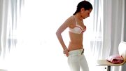 Lovely minx gets her sexy pussy massaged in this film